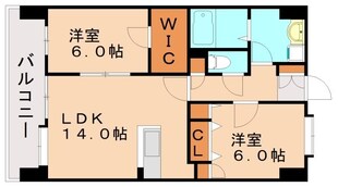 ソレアード空港南の物件間取画像